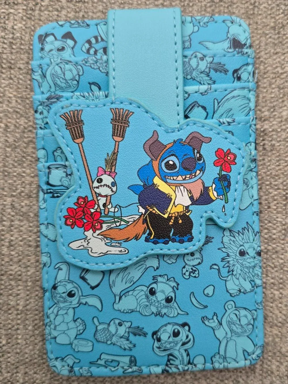 Disney Lilo & Stitch Tropical Card Holder Wallet